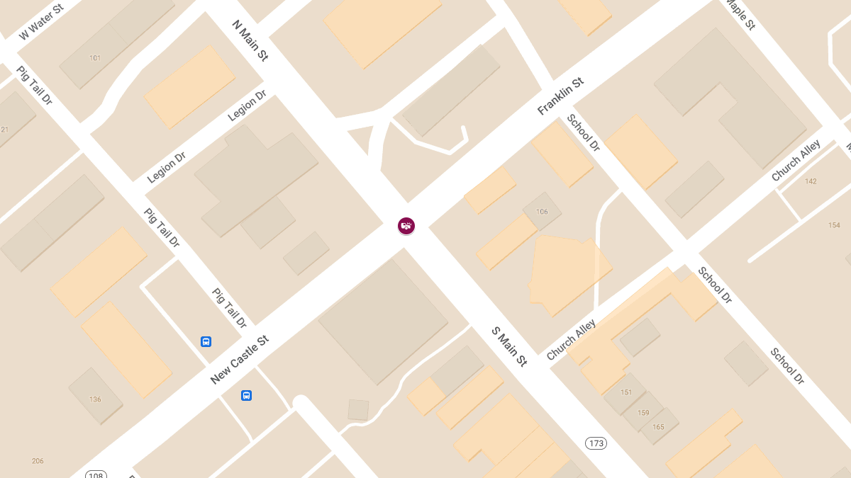 Vehicle Accident at Franklin St & New Castle St