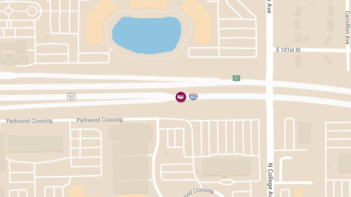 Vehicle Accident at I-465 WB & 30MM