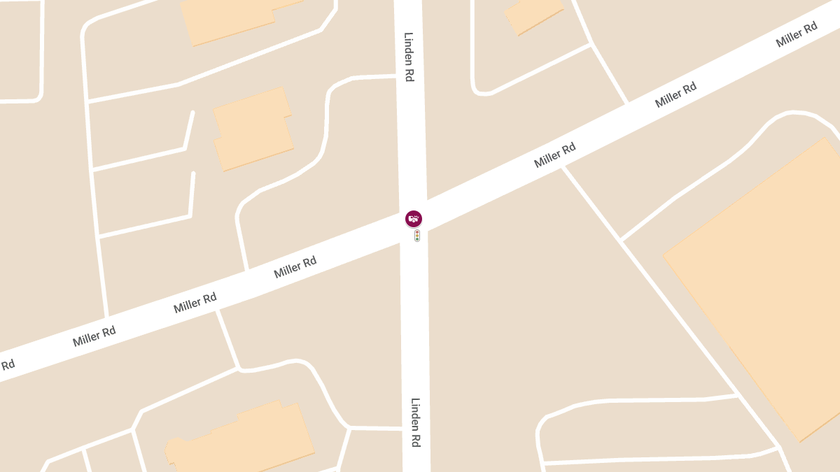 Vehicle Accident at Miller Rd & S Linden Rd