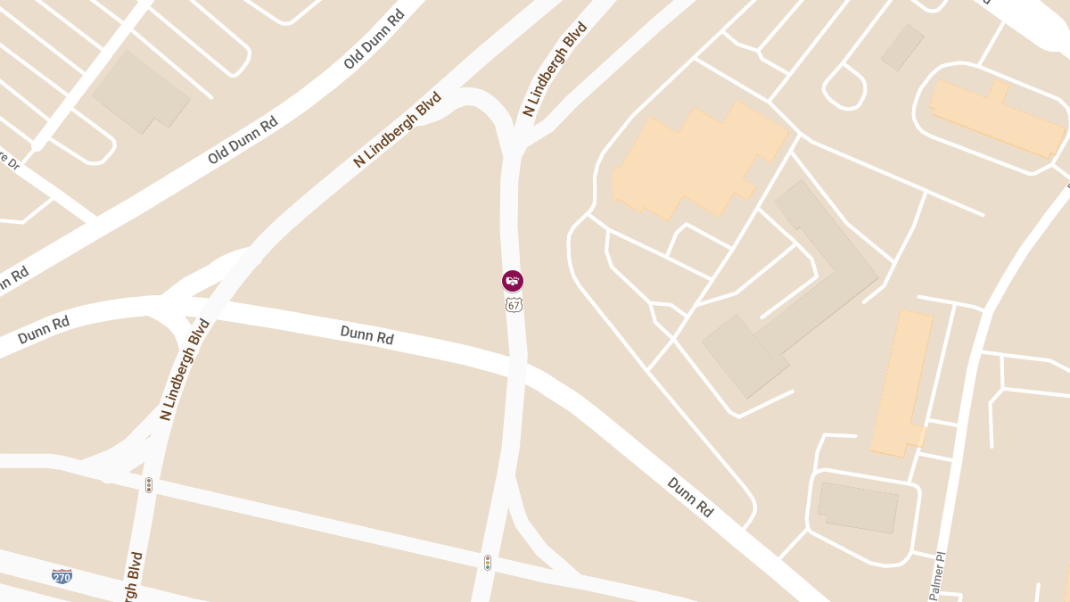 Vehicle Accident at SB US-67 North of I-270