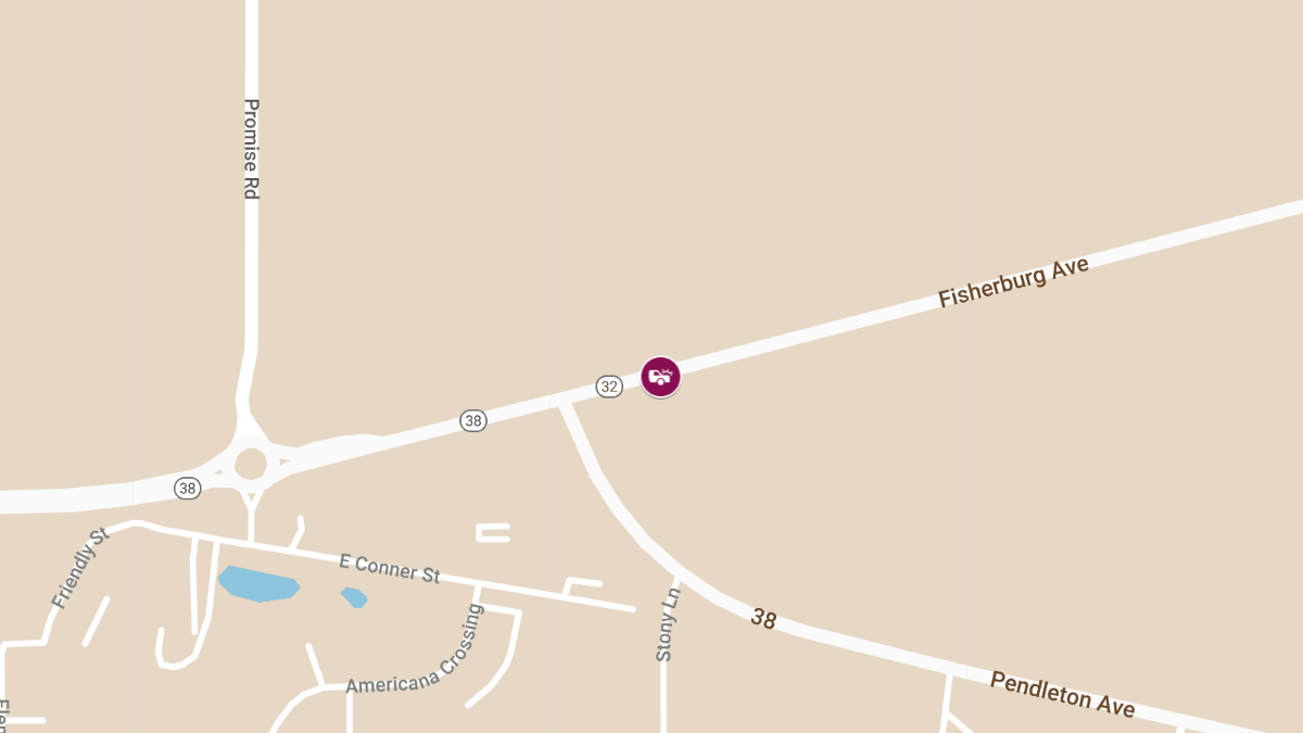 Vehicle Accident at W. SR-32 & 3100 Block