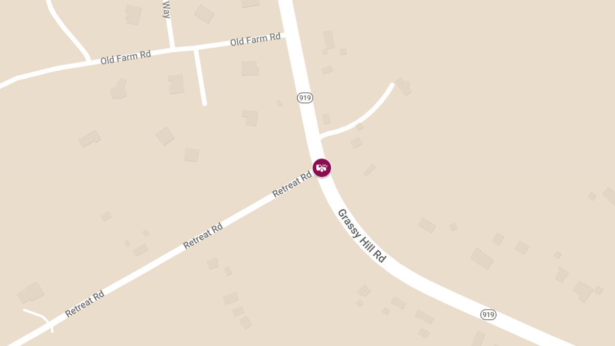 Vehicle Accident on Grassy Hill Rd and Retreat Rd