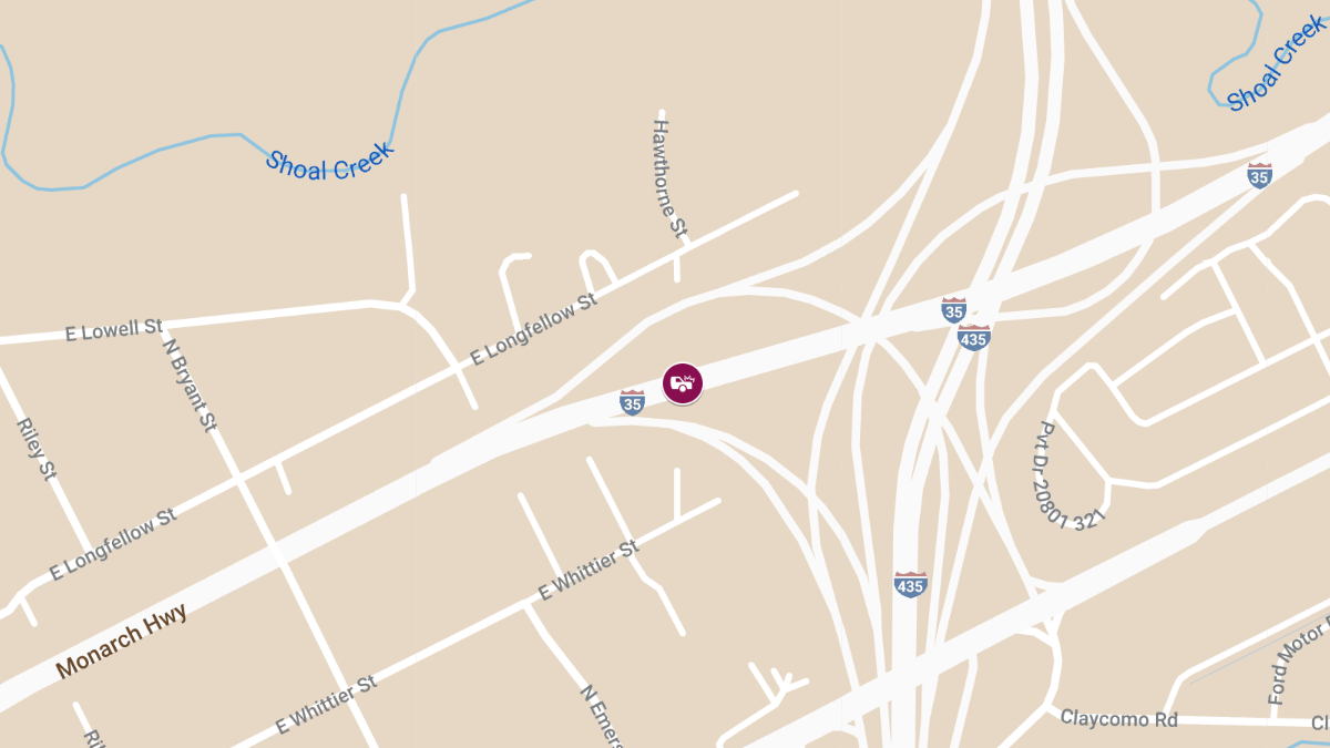 Vehicle Accident on I-35 Northbound South of 435