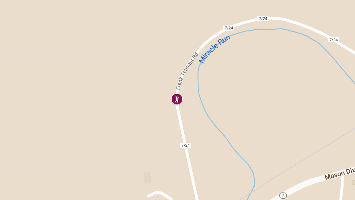 Vehicle Accident with Injuries Involving Golf Cart on Frank Tennant Rd