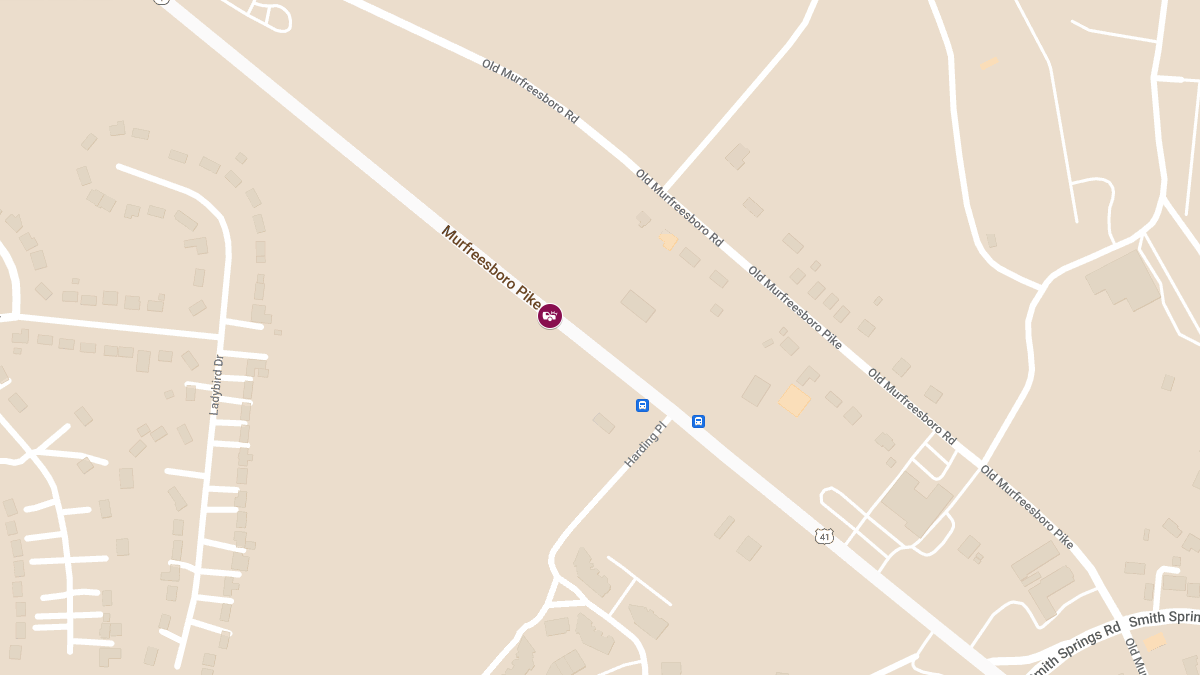 Vehicle Accident with Injuries at Murfreesboro Pike and Briley Pkwy