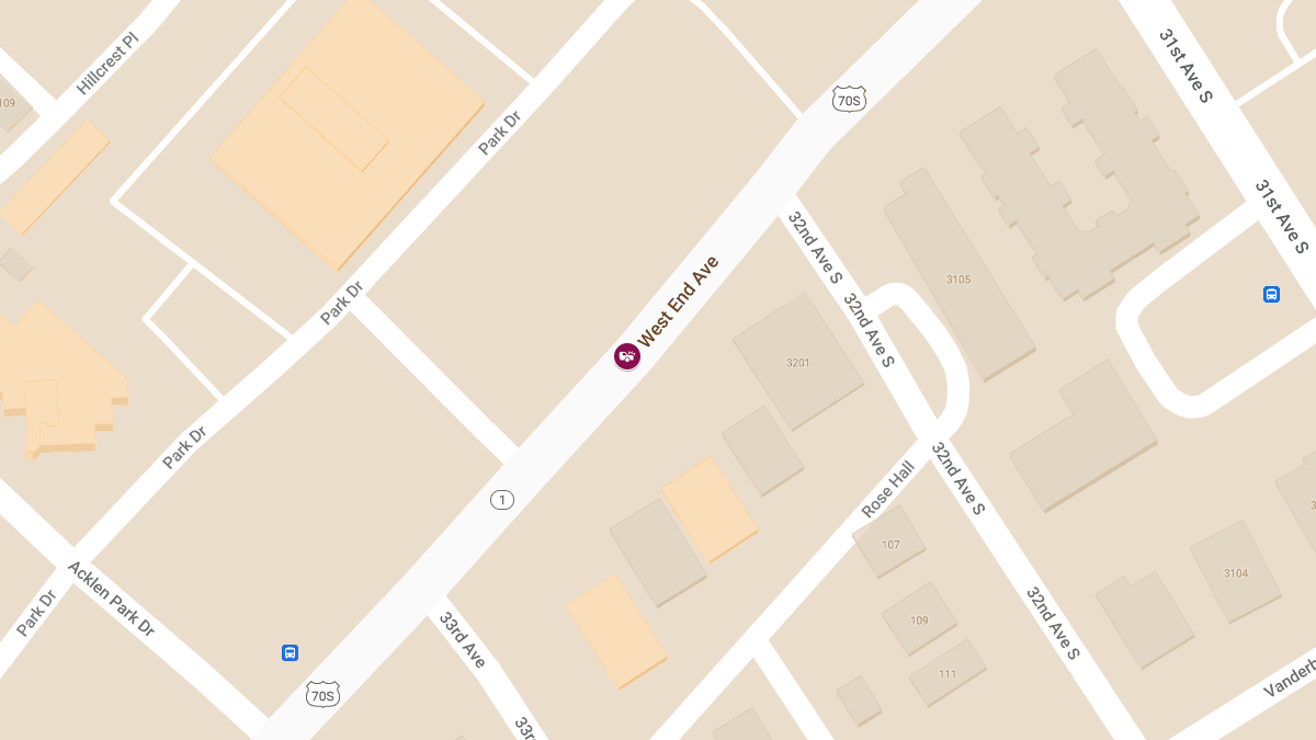 Vehicle Accident with Injuries on West End Ave