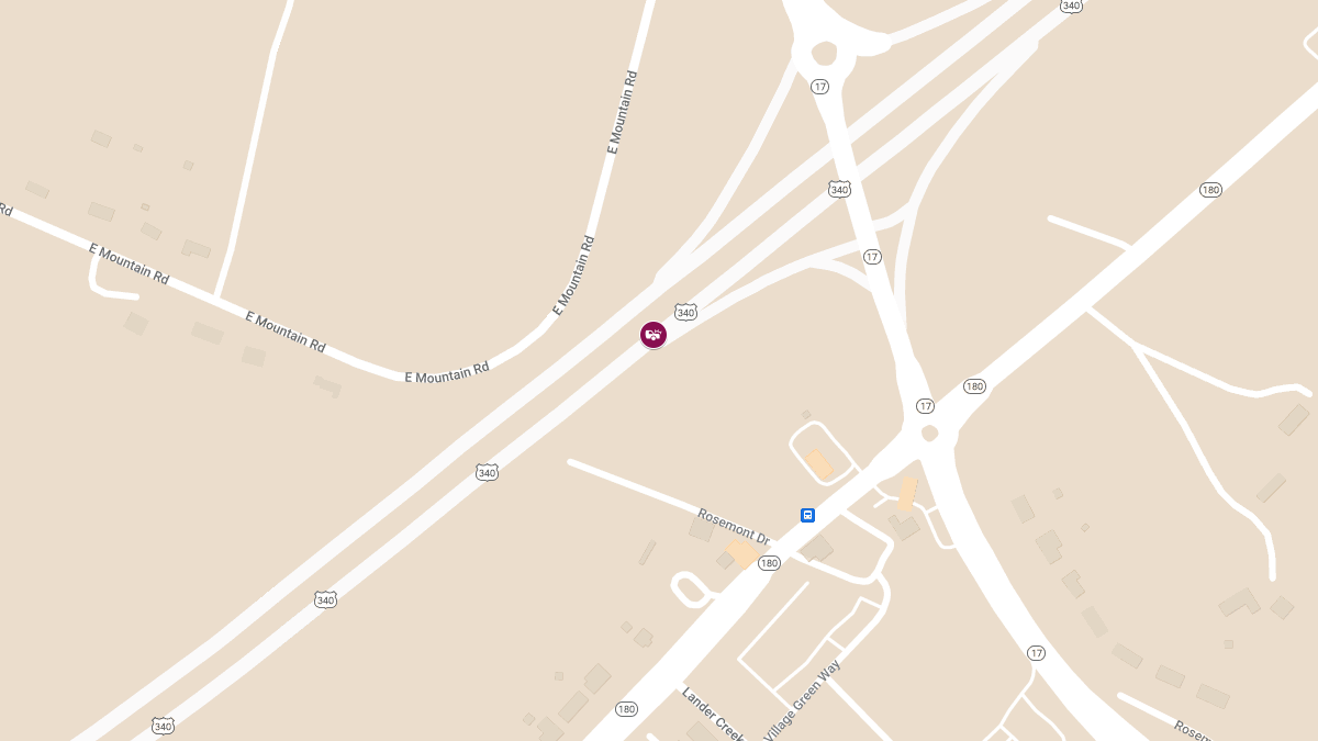 Vehicle Collision Check-Up on Route 340 WB near Catoctin Creek