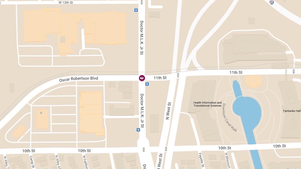 Vehicle Collision Reported at Dr Martin Luther King Jr St & Oscar Robertson Blvd
