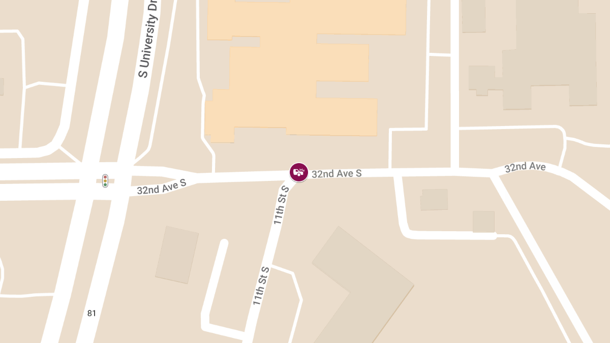 Vehicle Collision With Injuries at 1100 Blk 32nd Ave S