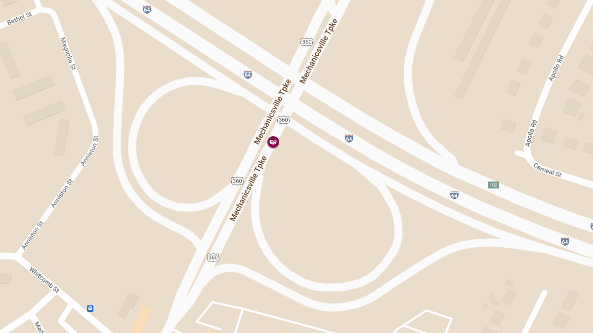 Vehicle Collision With Injuries at 2000 Mechanicsville Tpke