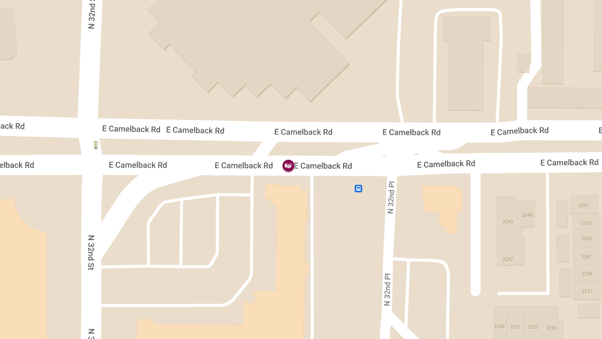 Vehicle Collision With Injuries at 3200 East Camelback Rd