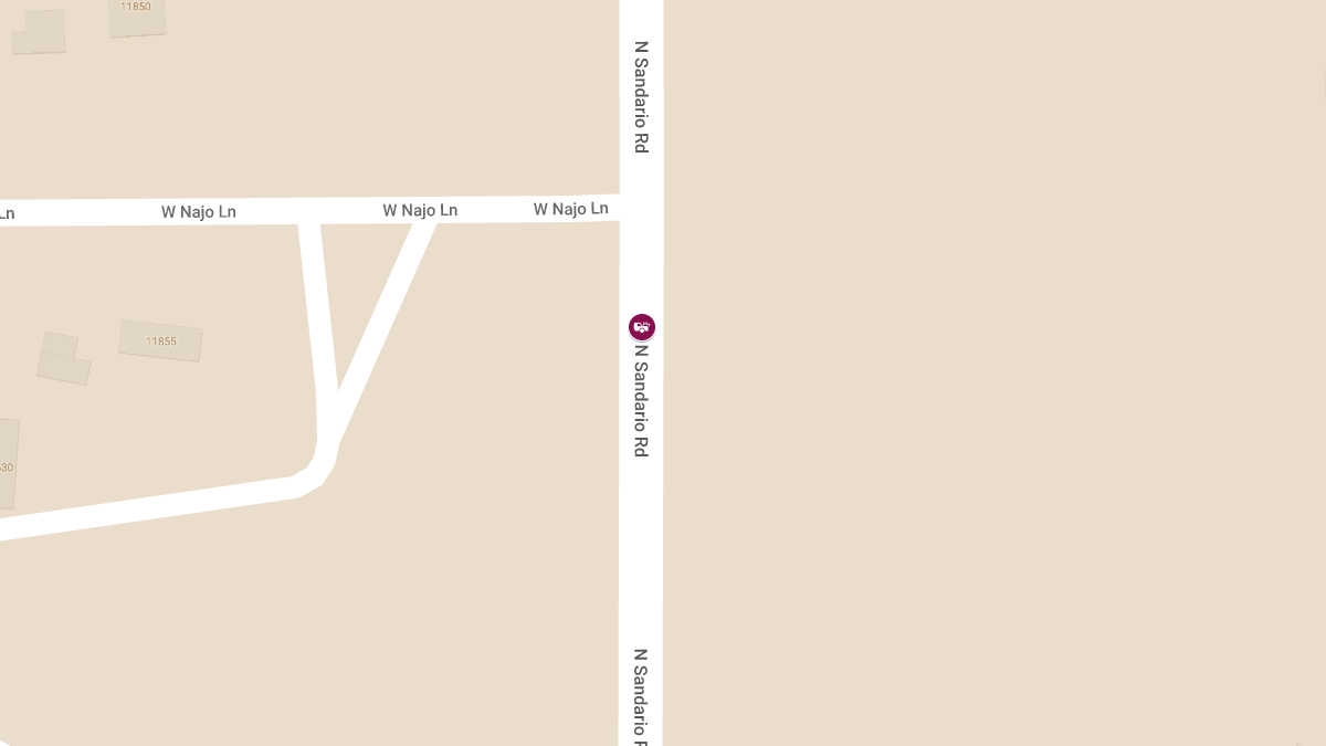 Vehicle Collision With Injuries at 6545 N Sandario Rd