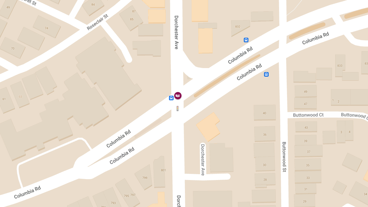 Vehicle Collision With Injuries at Columbia Rd & Dorchester Ave