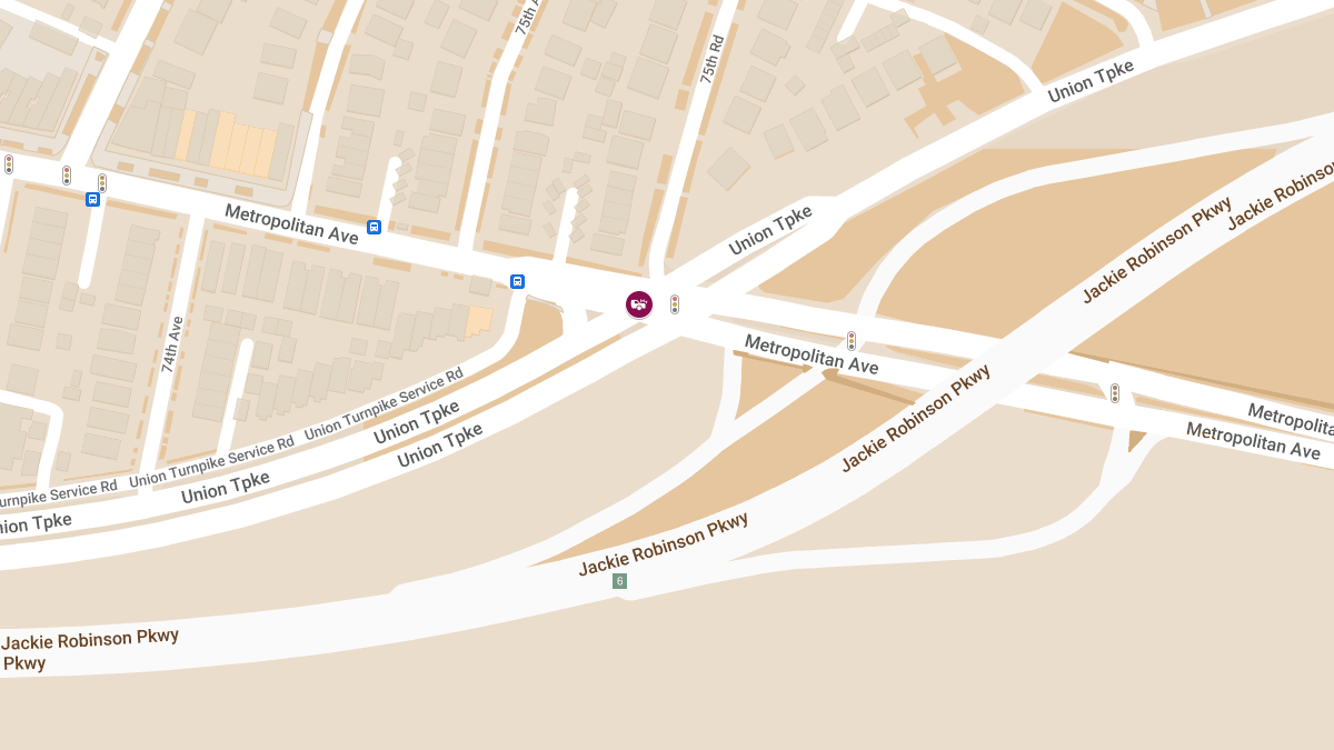 Vehicle Collision With Injuries at Metropolitan Ave & Union Tpke