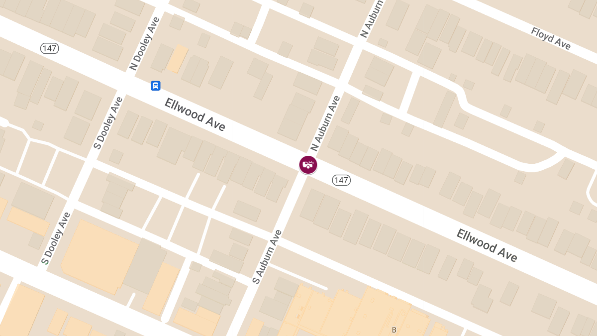 Vehicle Collision With Injuries at N Auburn Ave & Ellwood Ave