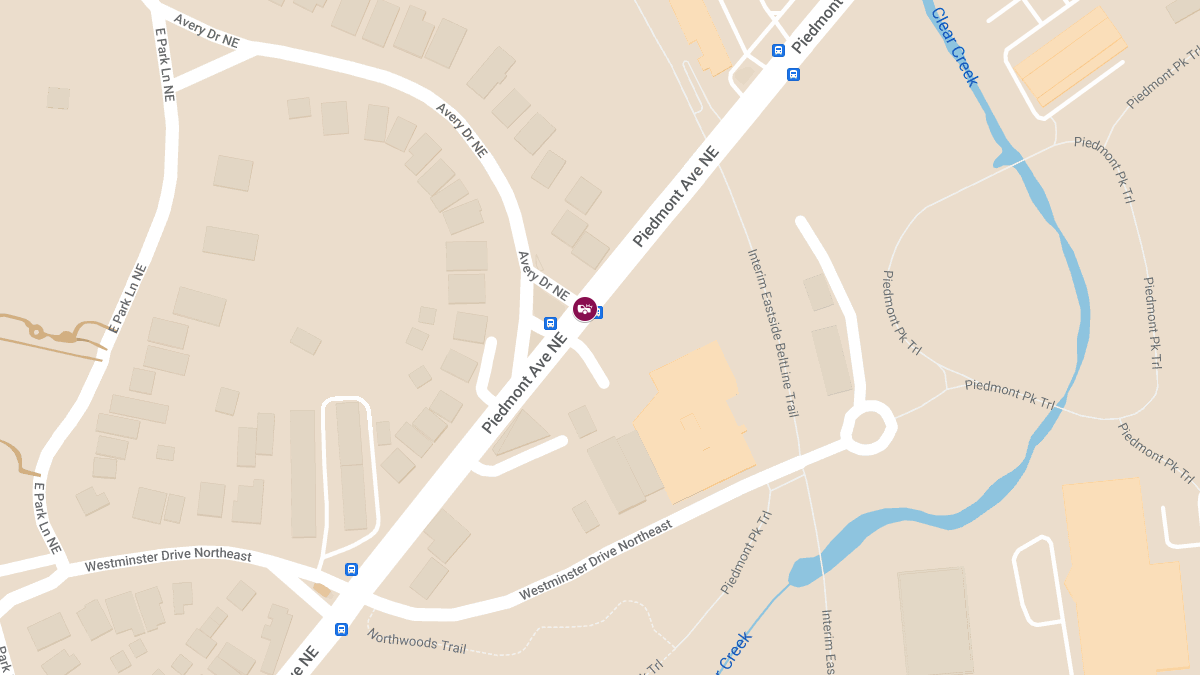 Vehicle Collision With Injuries at Piedmont Ave NE & Avery Dr NE