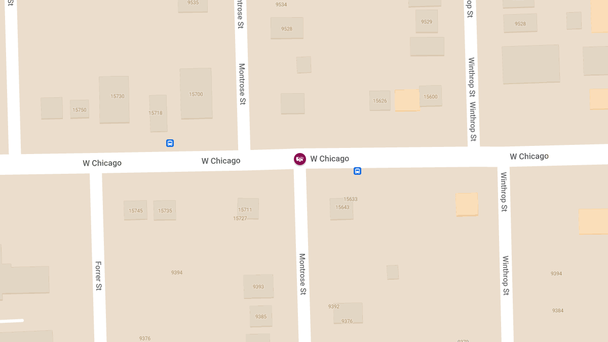 Vehicle Collision With Injuries at W Chicago St & Montrose St