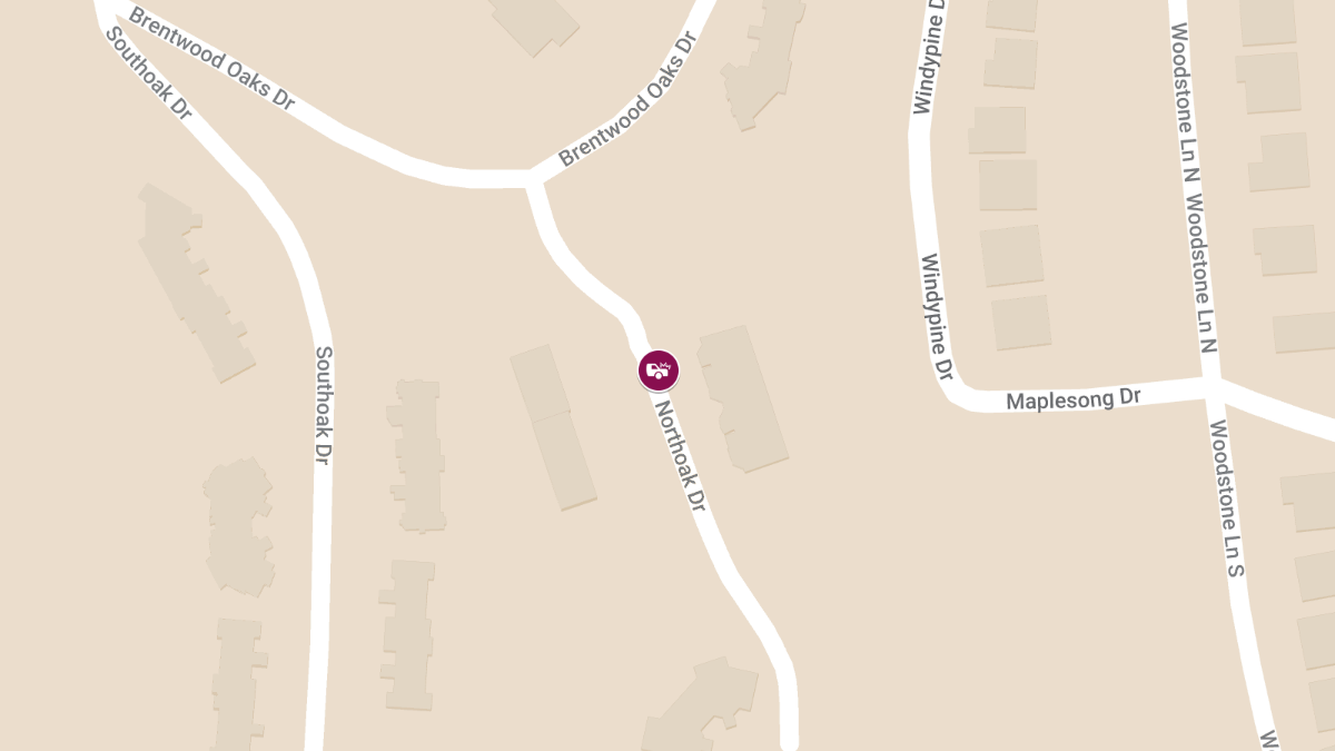 Vehicle Collision at 1118 Northoak Dr Causes Injuries