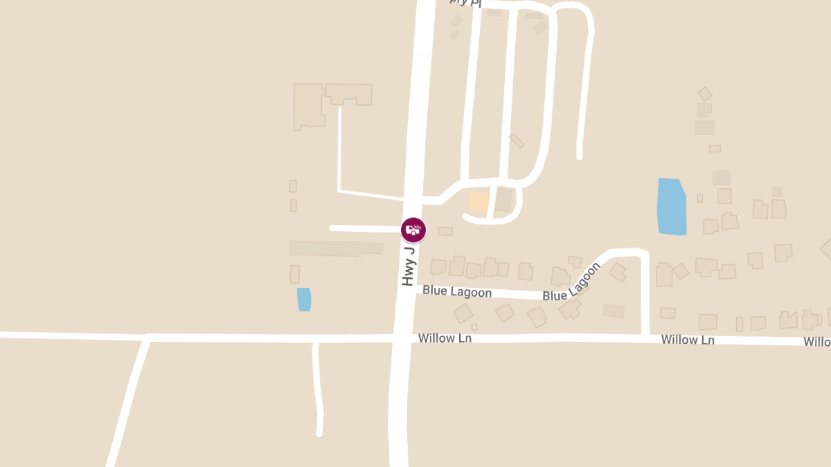 Vehicle Collision at Route J, Two Miles West of Marshfield