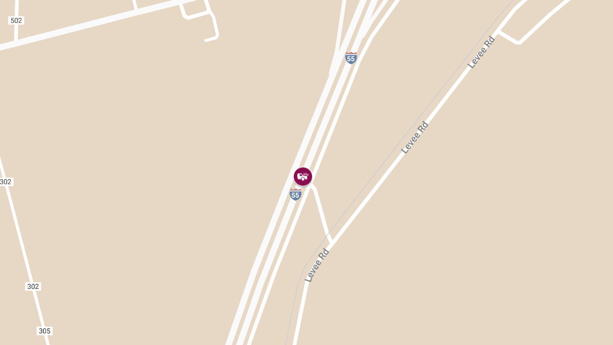 Vehicle Collision on I-55 SB at MM 59.4