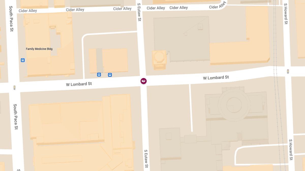 Vehicle Collision with Entrapment at W Lombard St & S Eutaw St