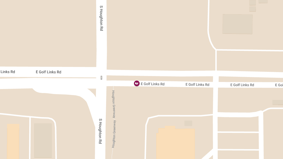 Vehicle Collision with Injuries at 10300 Block of E Golf Links Rd