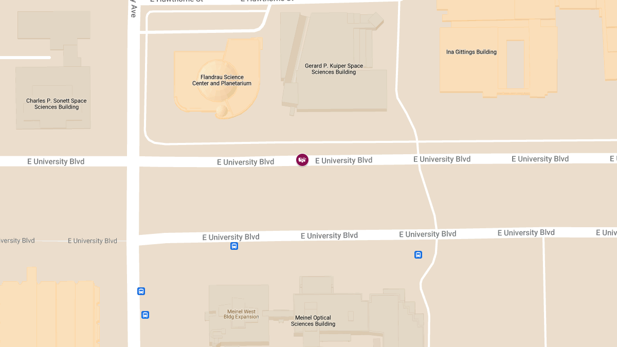 Vehicle Collision with Injuries at 1500 E University Blvd