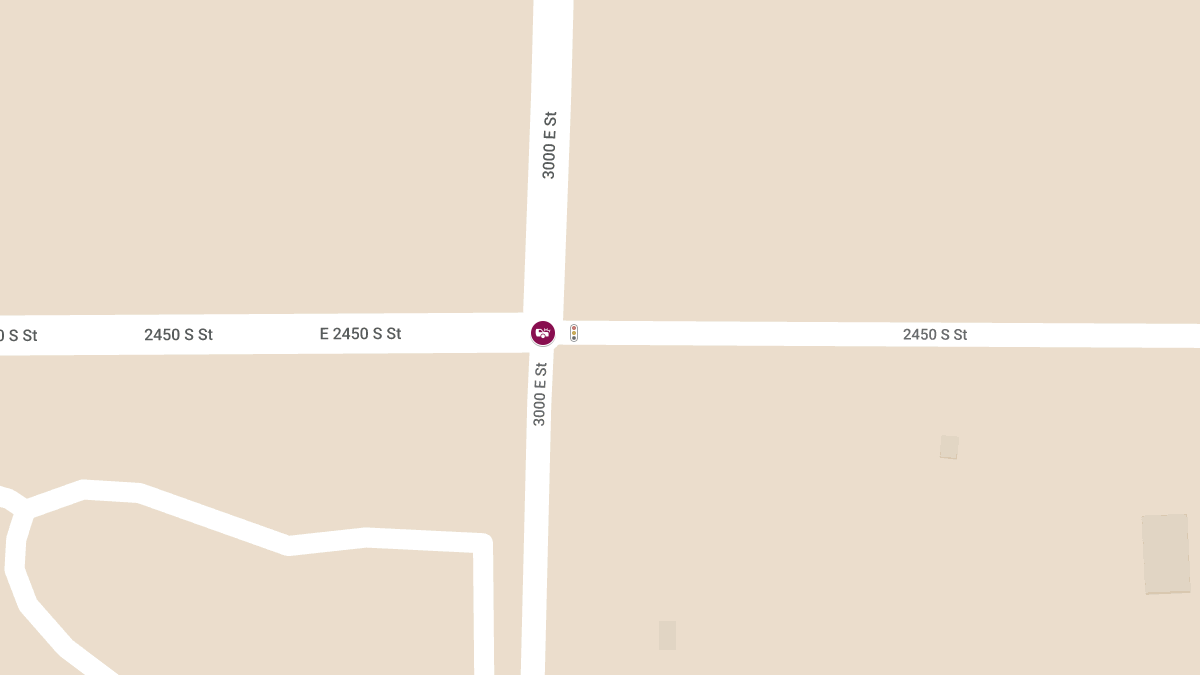 Vehicle Collision with Injuries at 3000 East 2450 South