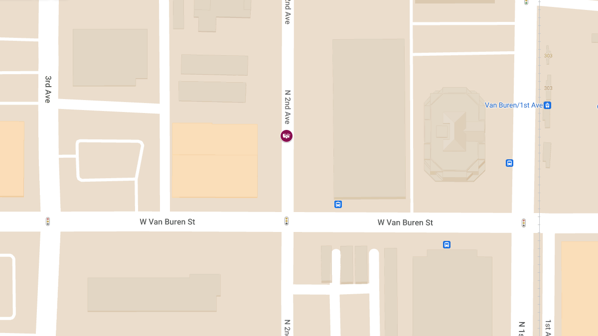 Vehicle Collision with Injuries at 310 N 2nd Ave