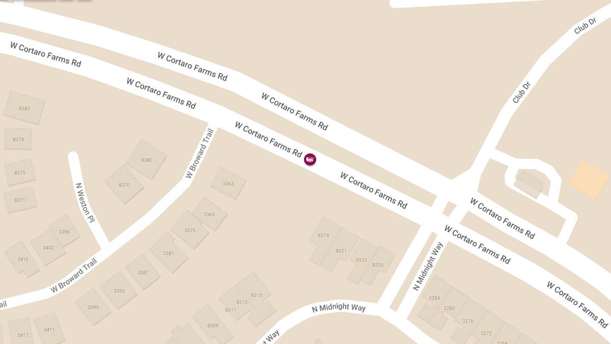 Vehicle Collision with Injuries at 3603 W Cortaro Farms Rd