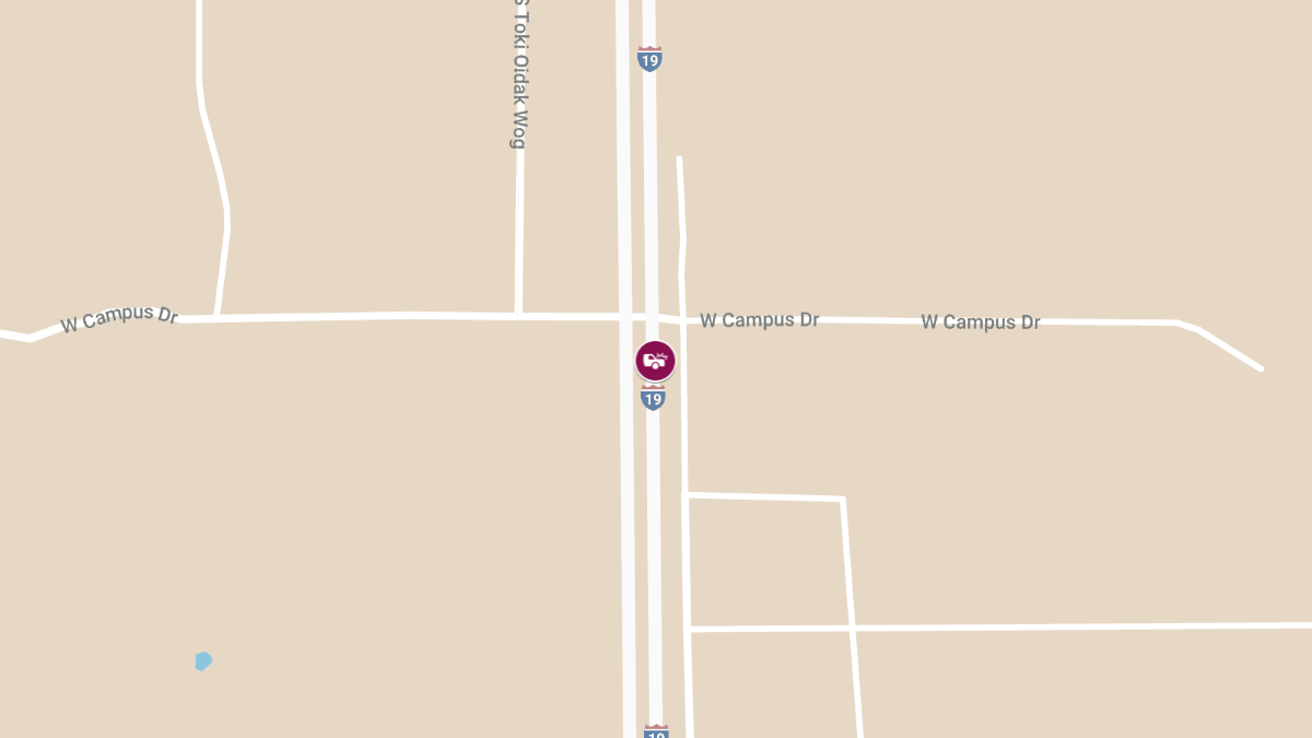 Vehicle Collision with Injuries at 3800 I-19 Bus N in Wakefield