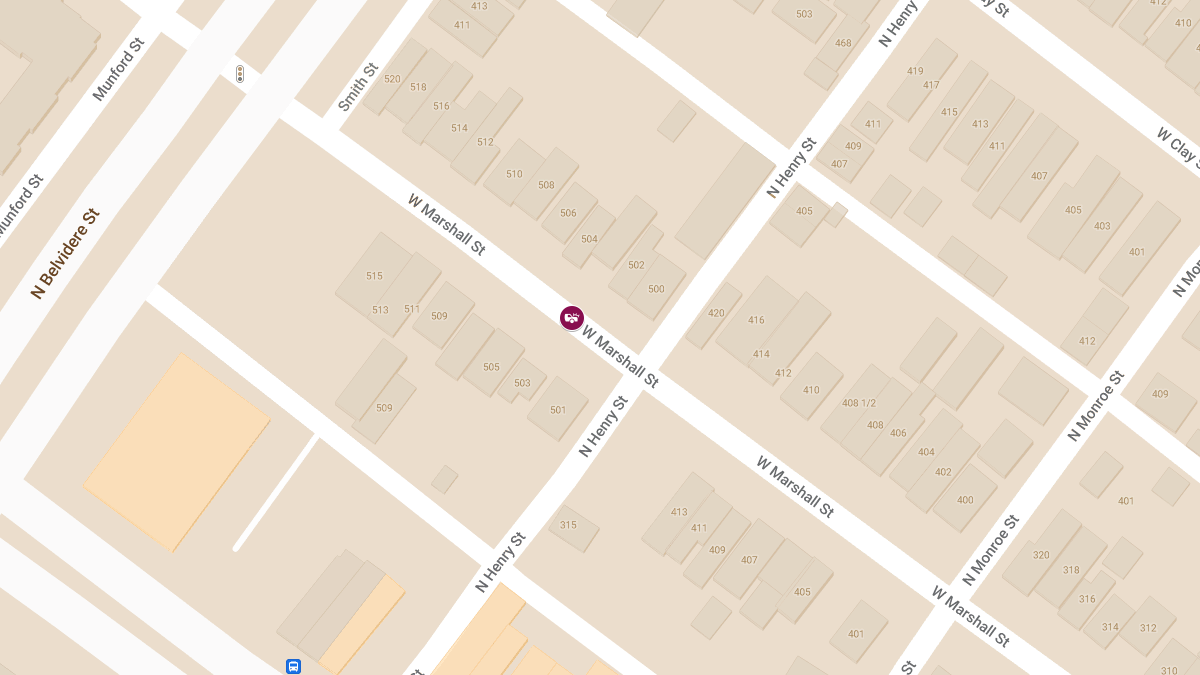 Vehicle Collision with Injuries at 500 Block of W Marshall St