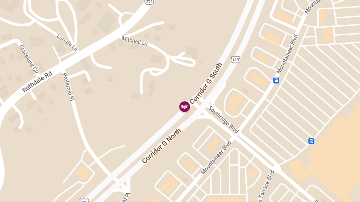 Vehicle Collision with Injuries at Corridor G S & Southridge Blvd