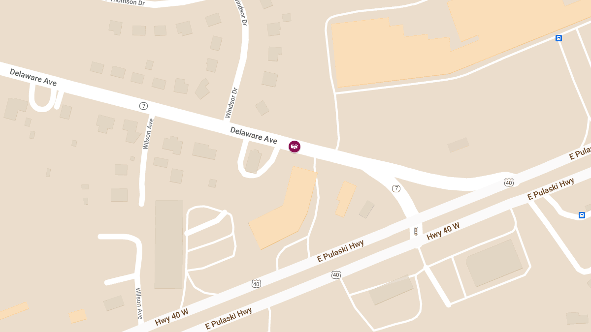 Vehicle Collision with Injuries at Delaware Ave & Village of Elkton