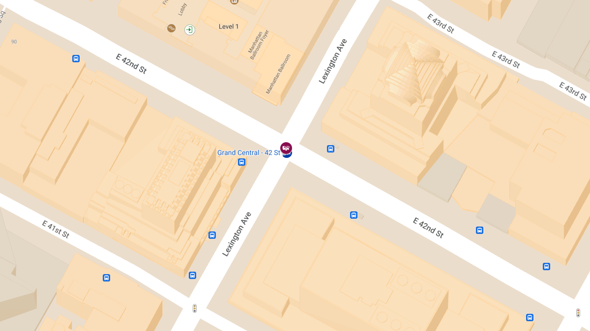 Vehicle Collision with Injuries at E 42nd St & Lexington Ave