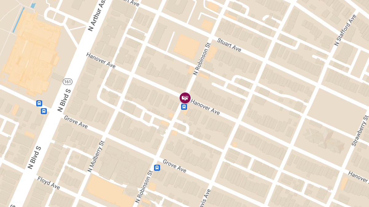 Vehicle Collision with Injuries at Hanover Ave & N Robinson St