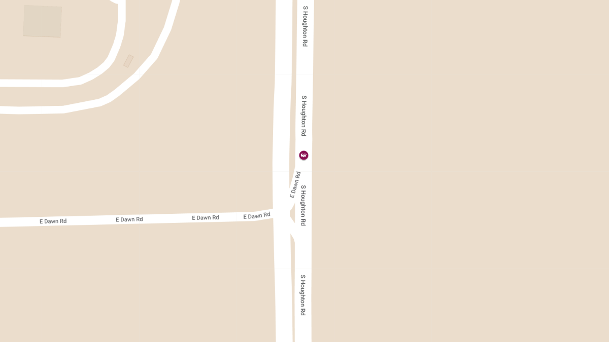 Vehicle Collision with Injuries at Houghton Rd & Dawn Rd