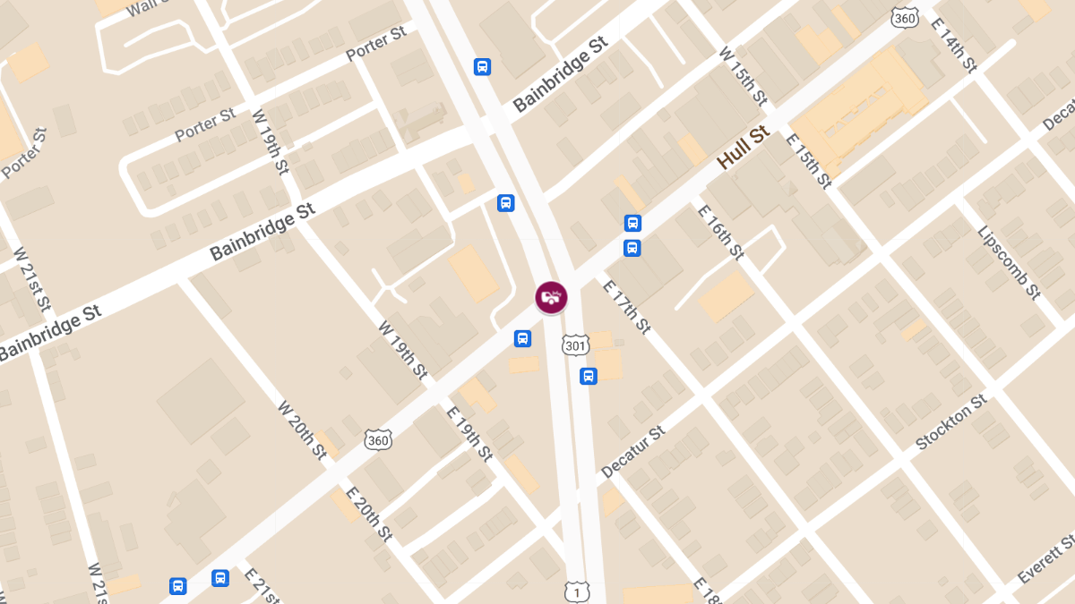 Vehicle Collision with Injuries at Hull St & Cowardin Ave