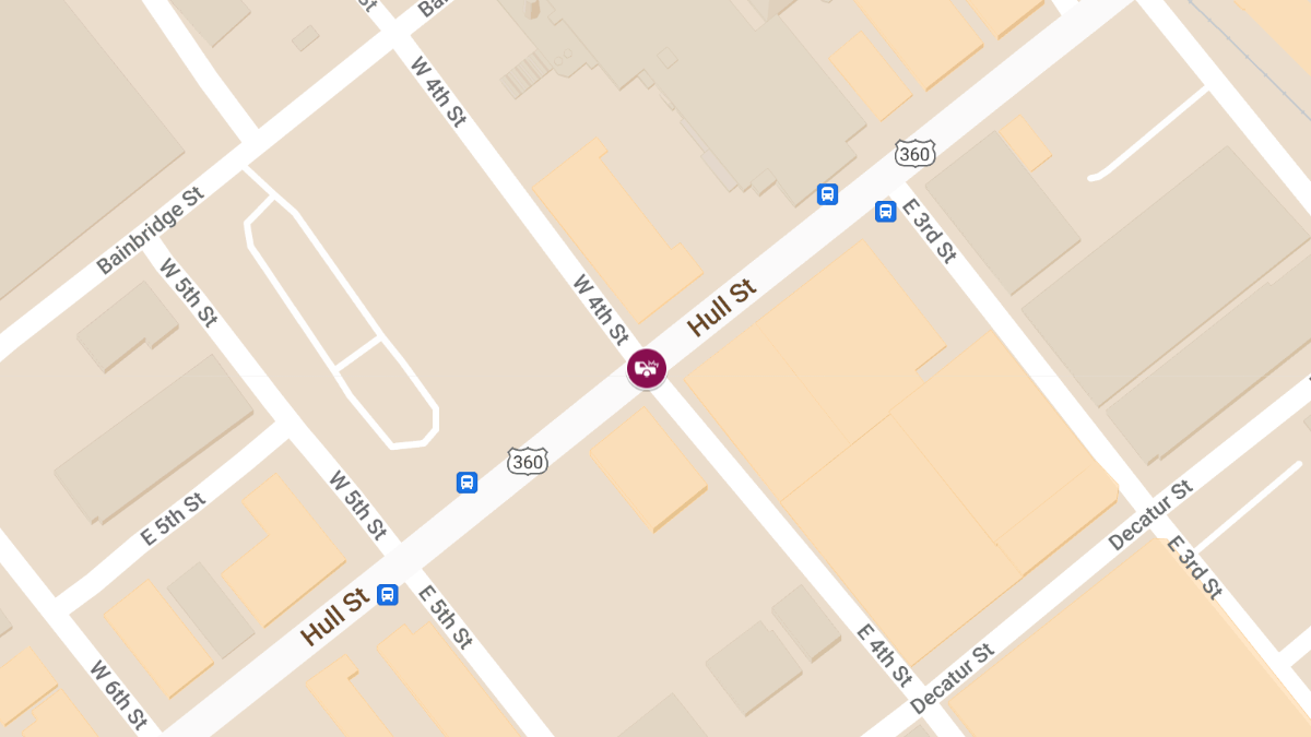 Vehicle Collision with Injuries at Hull St & E 4th St