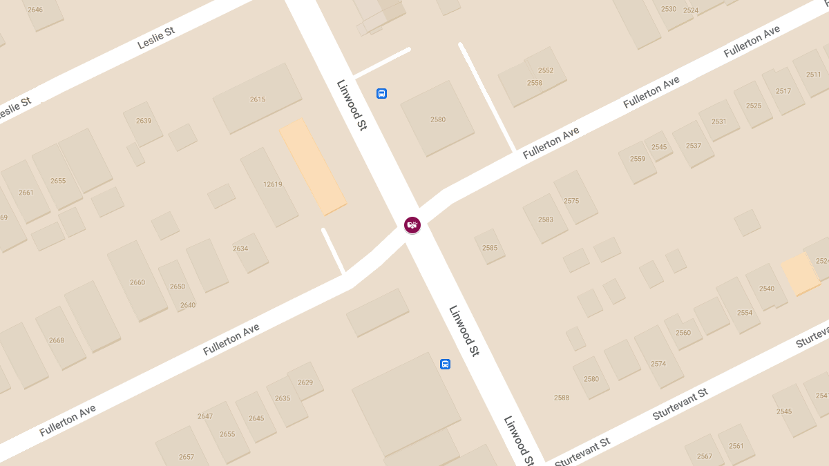 Vehicle Collision with Injuries at Linwood St & Fullerton Ave