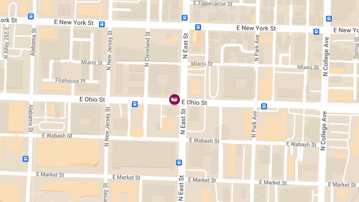 Vehicle Collision with Injuries at N East St & E Ohio St