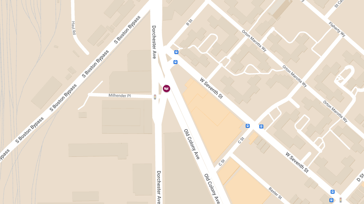 Vehicle Collision with Injuries at Old Colony Ave & Dorchester Ave