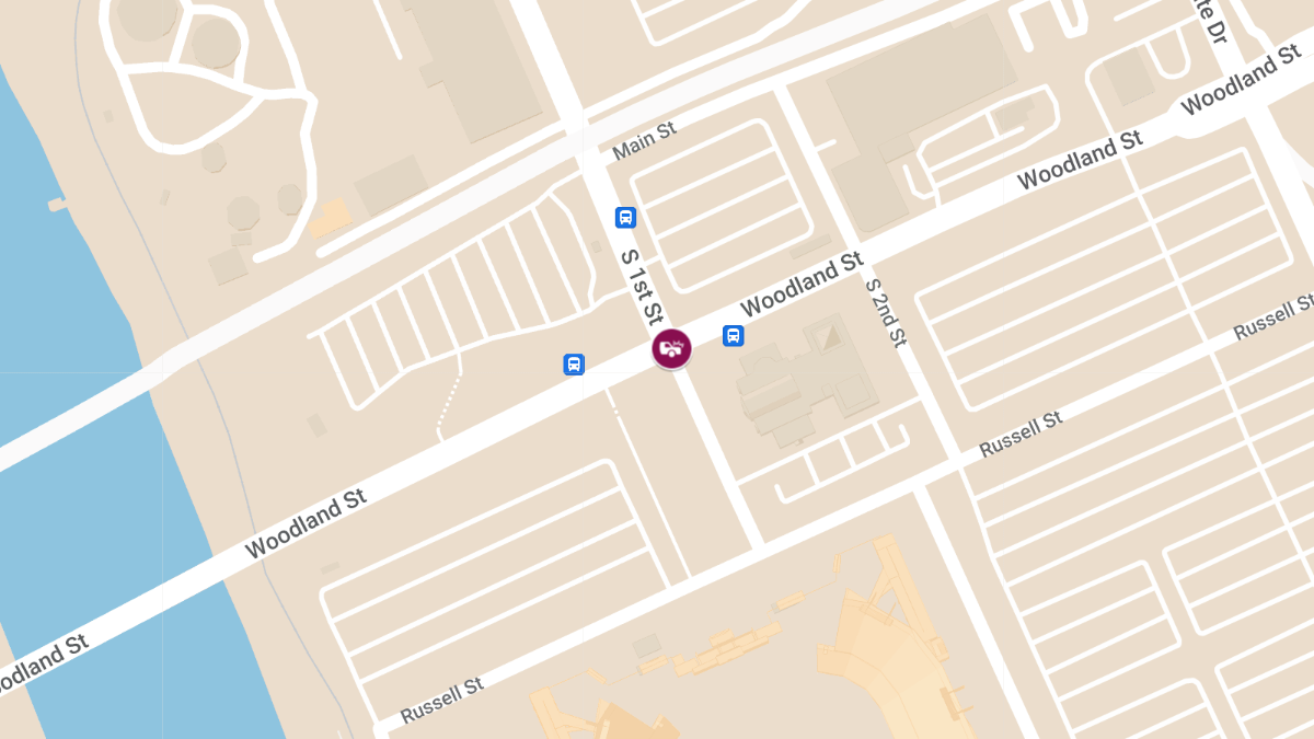 Vehicle Collision with Injuries at S 1st St and Woodland St