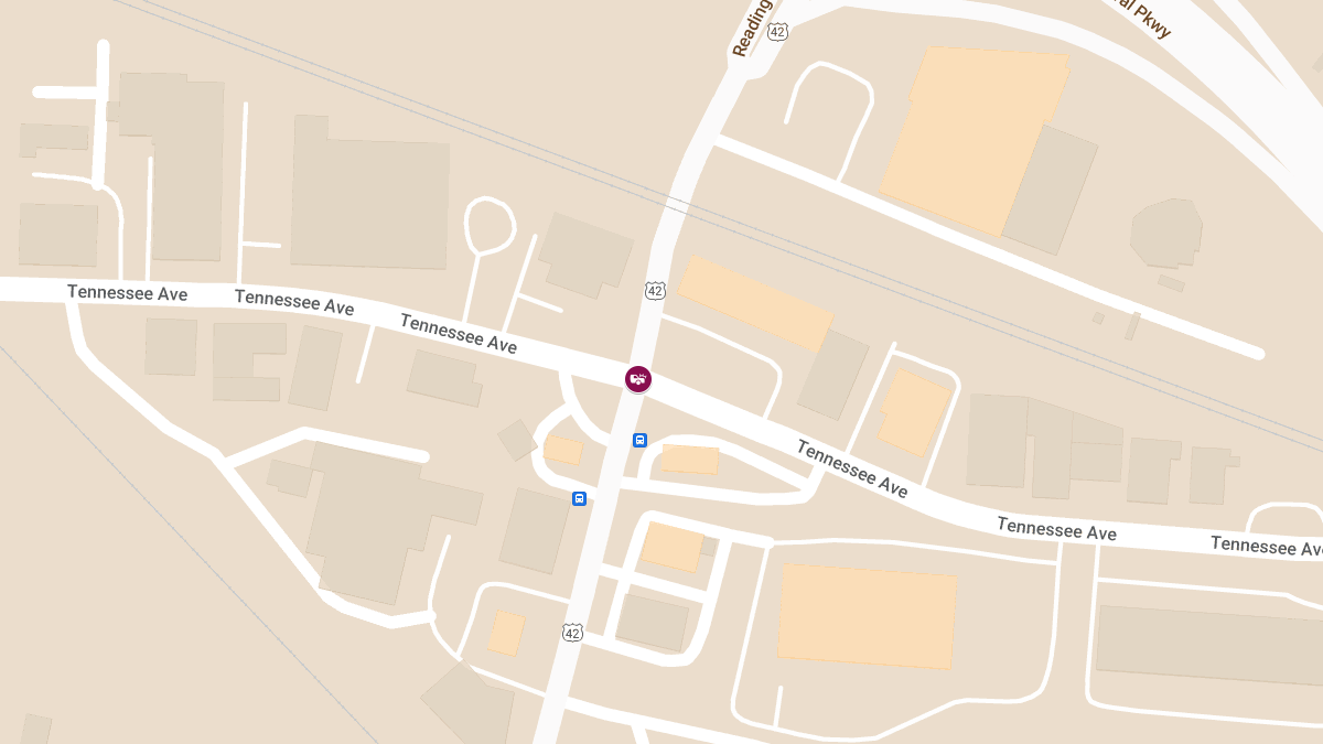 Vehicle Collision with Injuries at Tennessee Ave & Reading Rd
