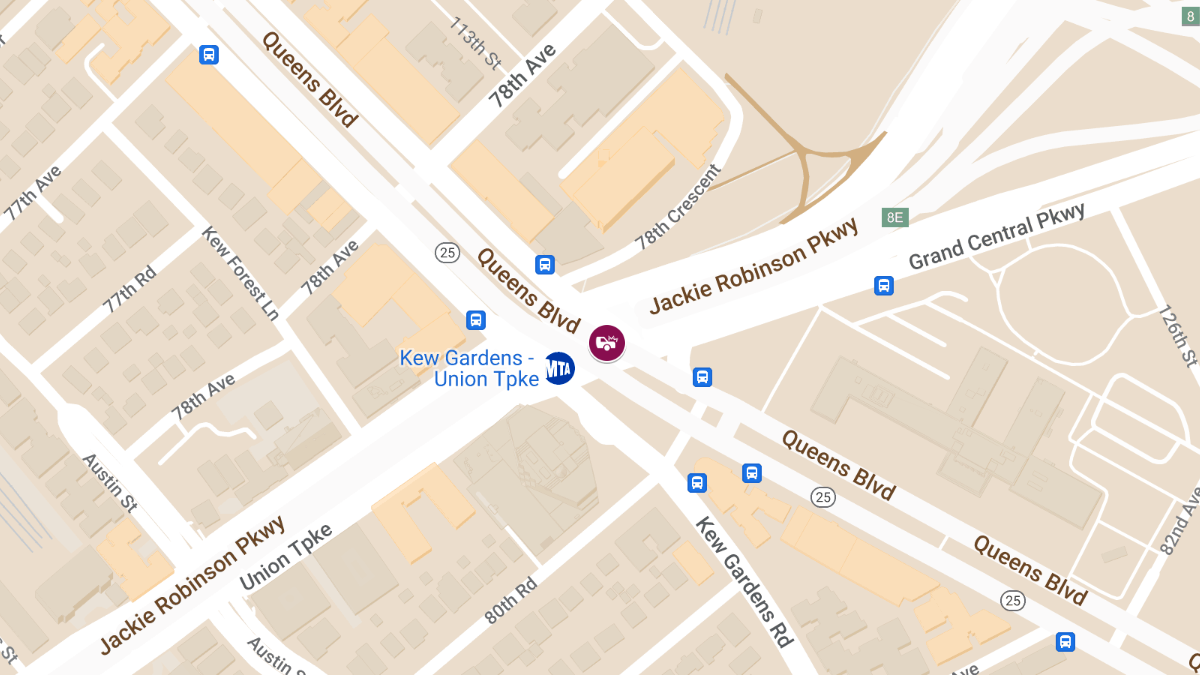 Vehicle Collision with Injuries at Union Tpke & Grand Central Parkway E
