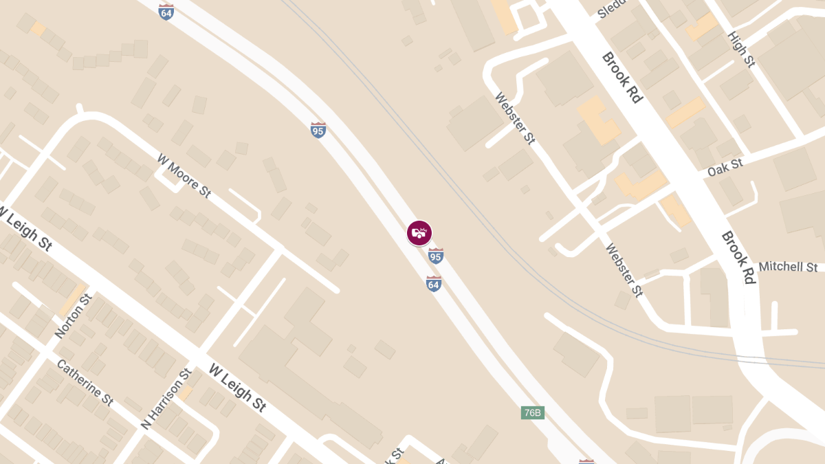 Vehicle Collision with Injuries on I-95 N in Carver