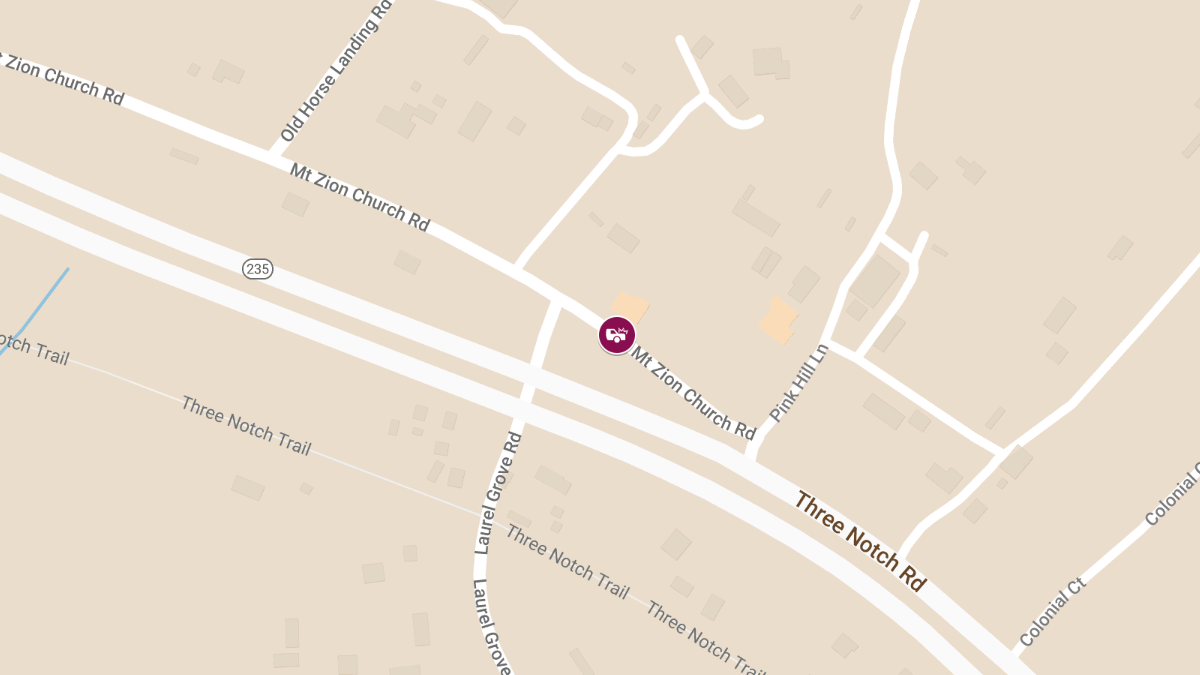 Vehicle Collision with Injuries on Mount Zion Church Rd Near Apple Basket