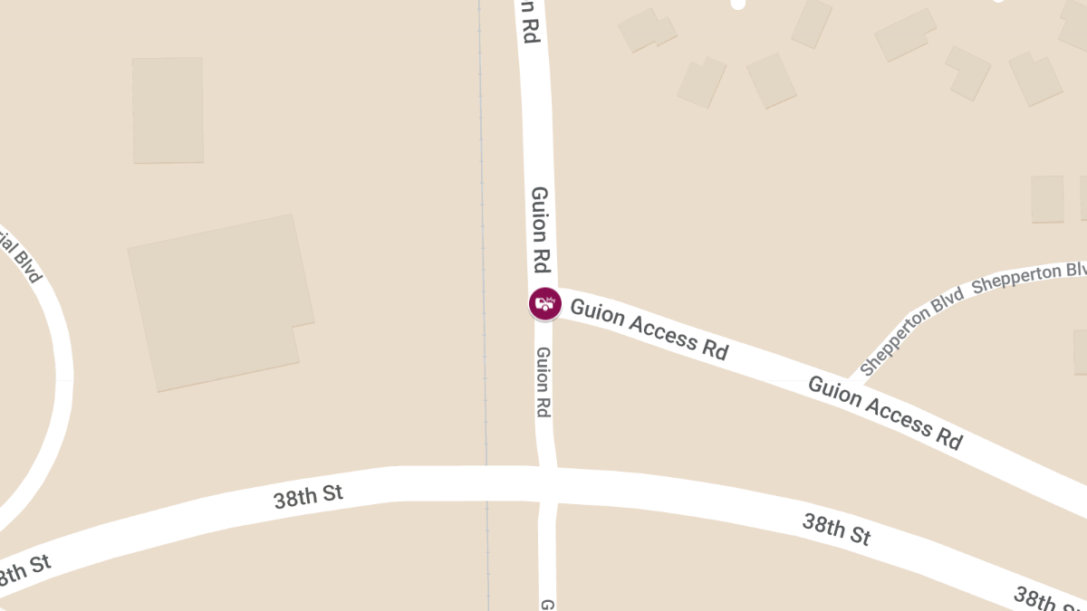 Vehicle Collision with Possible Entrapment at Guion Access Rd & A Guion Rd