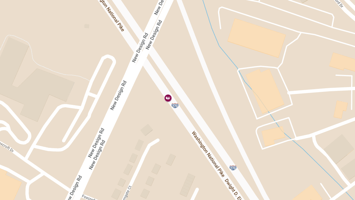 Vehicle Collision with Possible Entrapment on I-270 Southbound