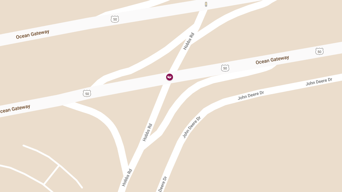 Vehicle Crash With Injuries on Rt 50 and Hobbs Rd